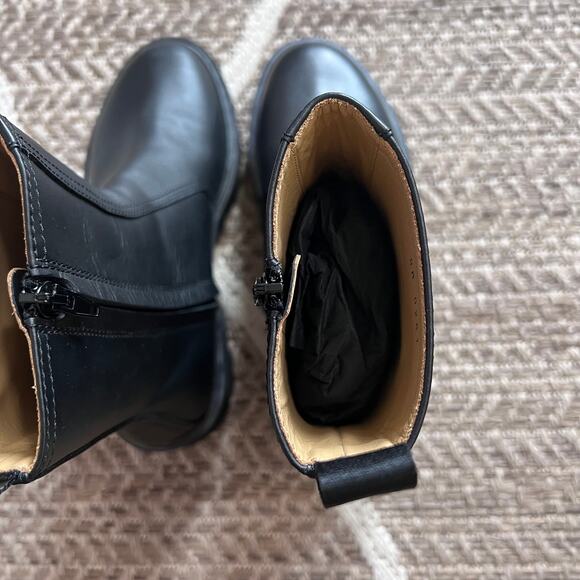Celine Margaret Lug Sole Medium Zip Boot 15 Sz 38 - Picture 10 of 12